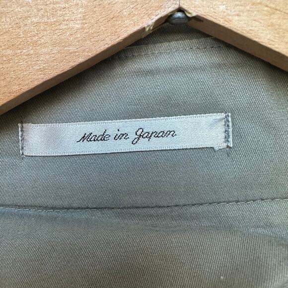 Vintage Sanyo Carol Cohen Made in Japan Khaki Trench Coat Size 42 - Picture 4 of 11